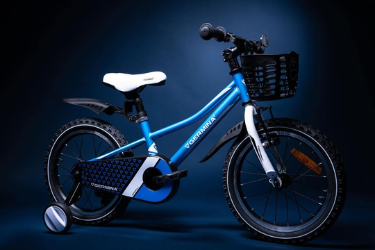 Rower dla dziecka Bmx Germina 16" cali Niebieski