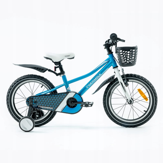 Rower dla dziecka Bmx Germina 16" cali Niebieski