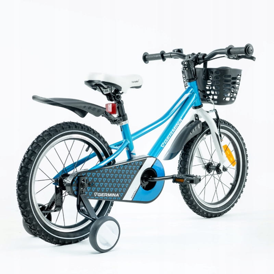 Rower dla dziecka Bmx Germina 16" cali Niebieski