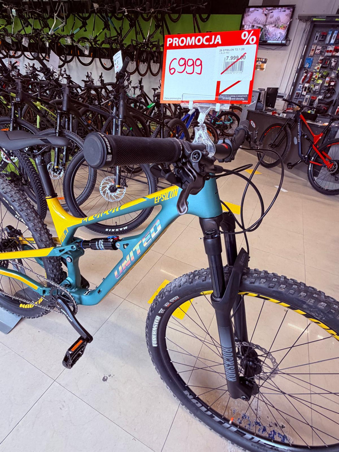 United Epsilon T2.1 29" Full Suspension FS