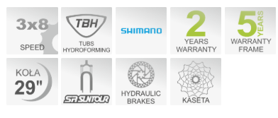 Onilus Muranus 3.0 29" Rower Górski