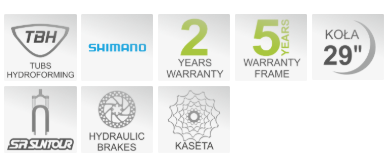 Onilus Muranus 3.1 29" Rower Górski