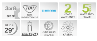 Onilus Muranus 3.0 29" Rower Górski